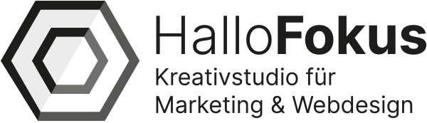 Logo Hallo Fokus Webdesign